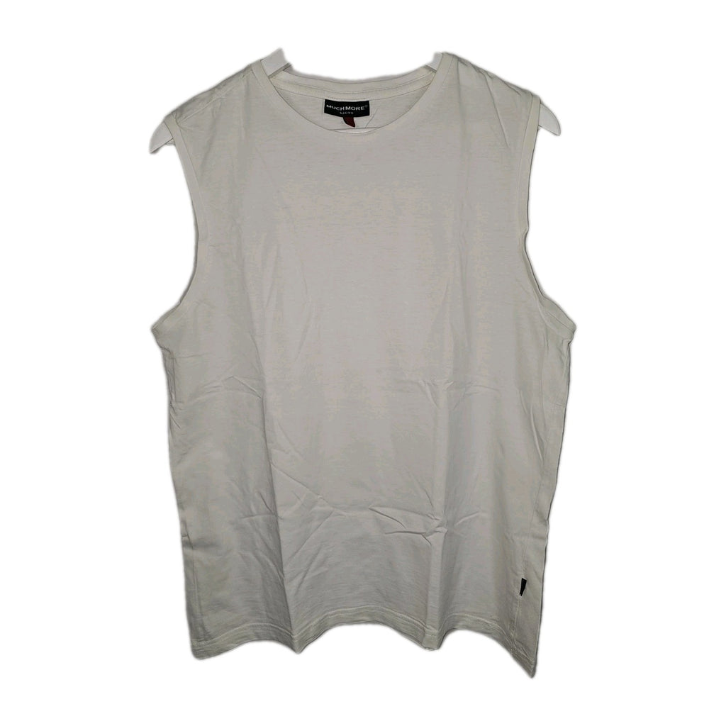 EK9992 Herren Trägershirt von MuchMore, Weiß, Gr. L0