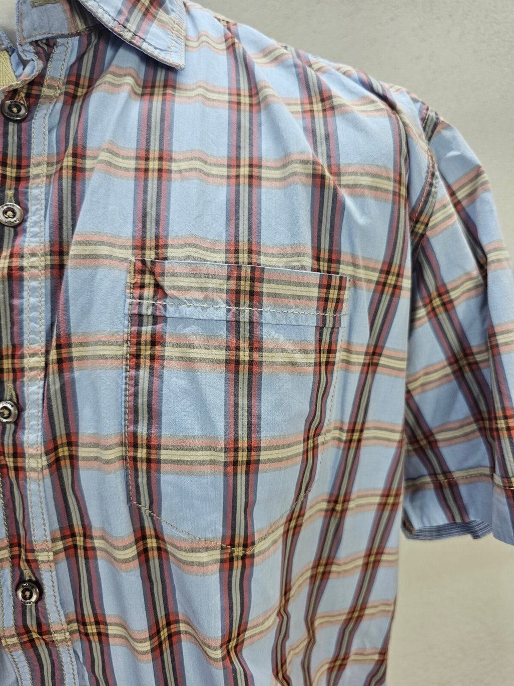 EK6034 Herren Hemd von Pierre Cardin, blau, Kariert, Gr.XL3
