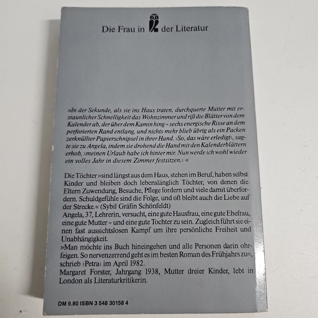 EB2293 Es sind die Töchter, die gefressen werden / Margaret Forster1