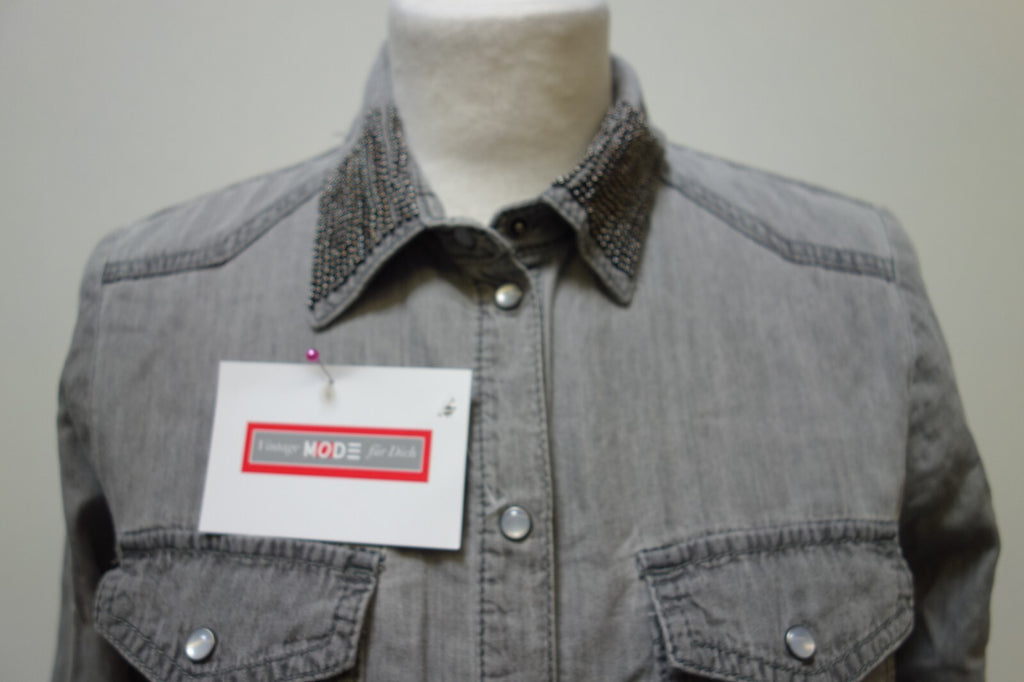 EK3519 Damen Bluse von Only, grau, Gr. 362