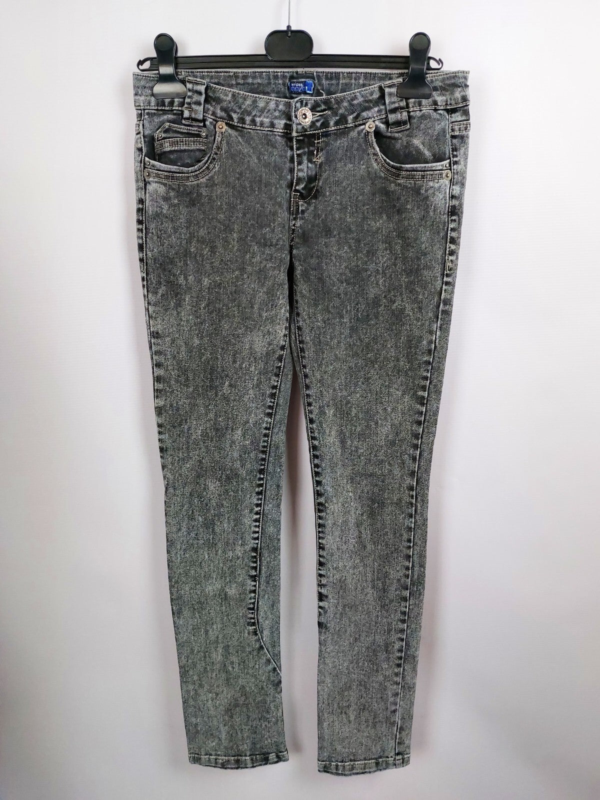 EK0188 Damen Jeans von Hydee Color, grau, Gr.380