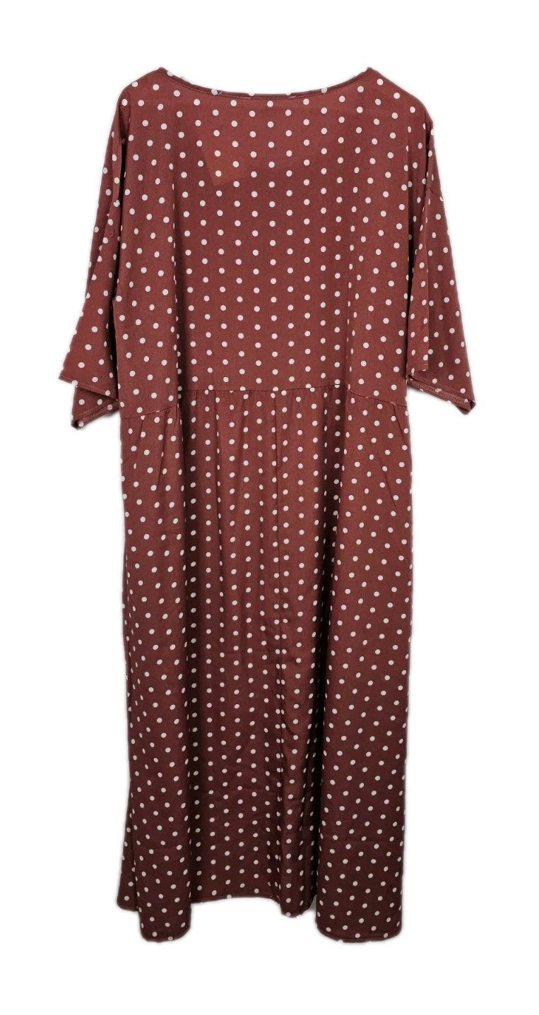 EK9373 Damen Kleid, Altrosa, Gr. Ca 54-563
