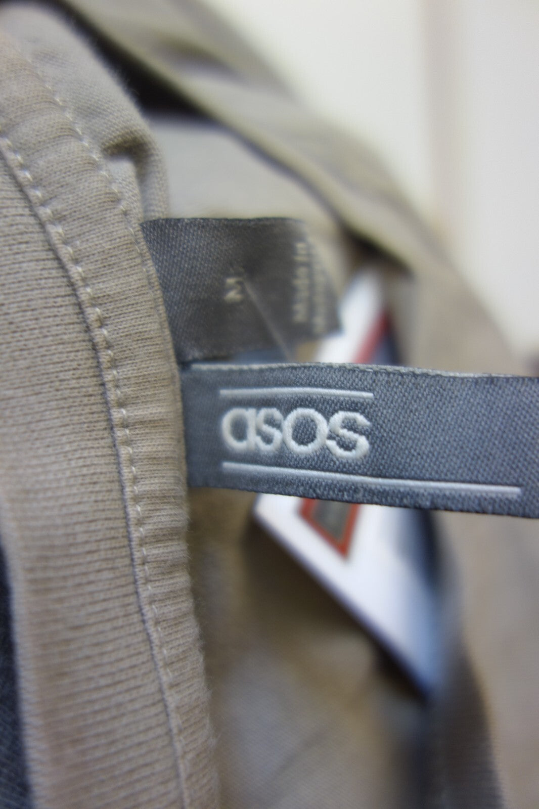 EK3571 Herren T-Shirt von asos, graugrün, Gr. M5