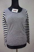EK2291 Damen Langarmshirt von edc, gestreift, Gr. L0