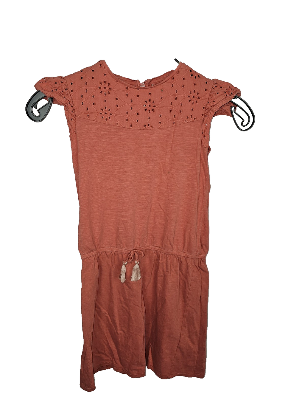 EK7472 Mädchen Kleid von Vertbaudet, Rot, Gr.1400