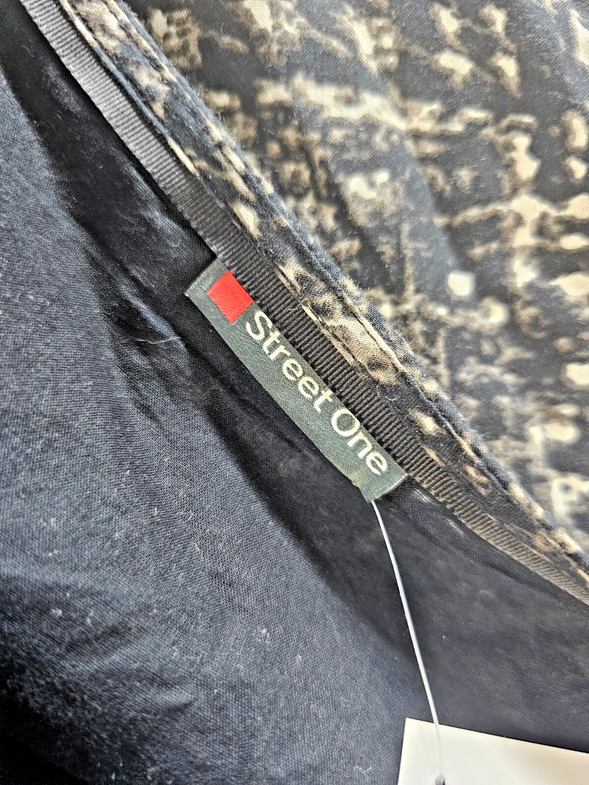 EK6016 Damen Kleid von Street One, schwarz-weiß, Gr.446