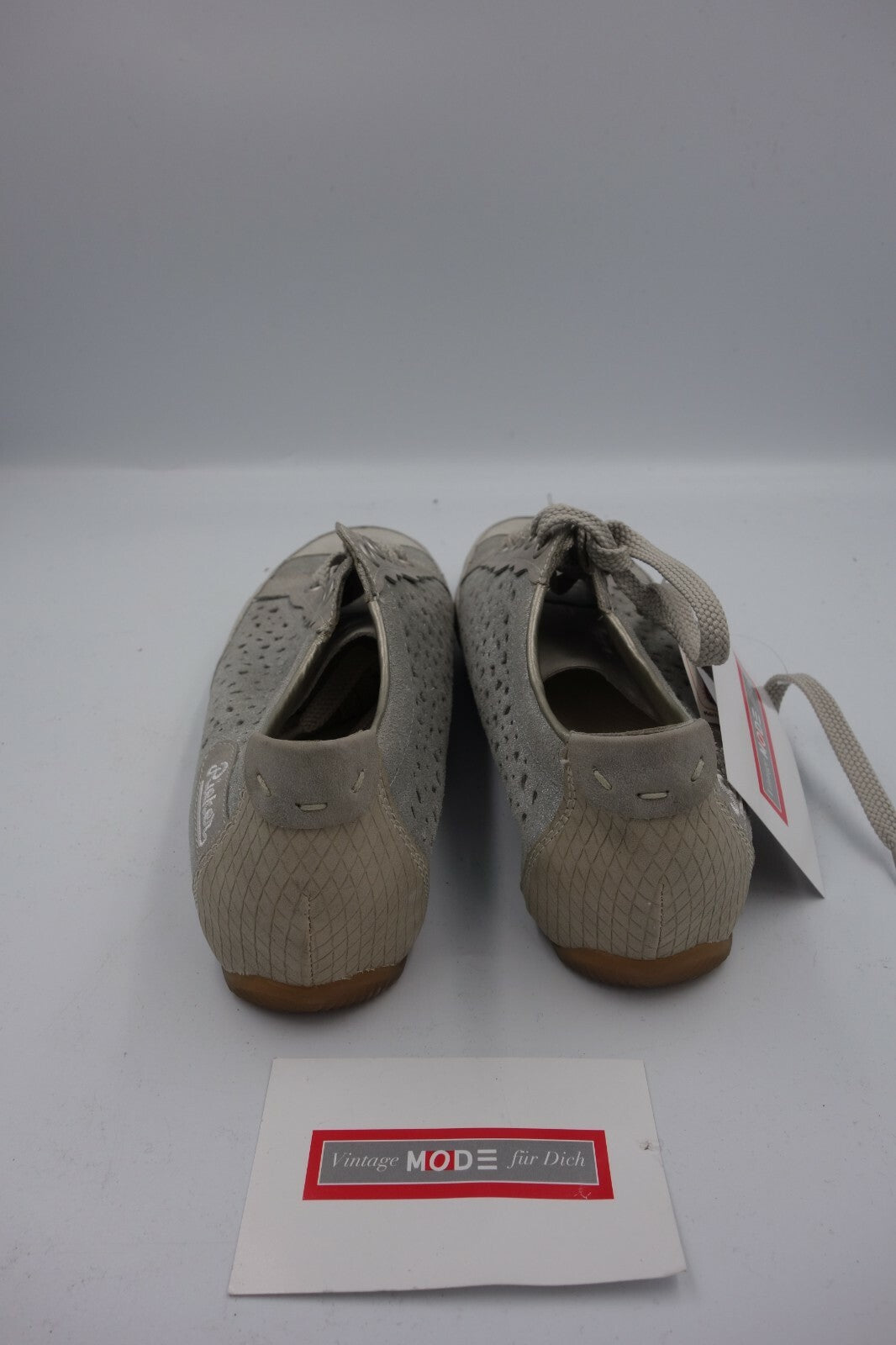 ES0269 Damen Sneaker von Rieker, silbergrau, 372