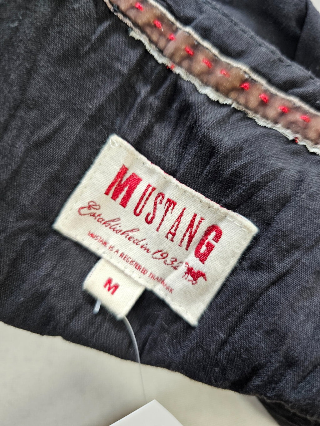 EK5873 Damen Bluse von Mustang, schwarz, gr. M5