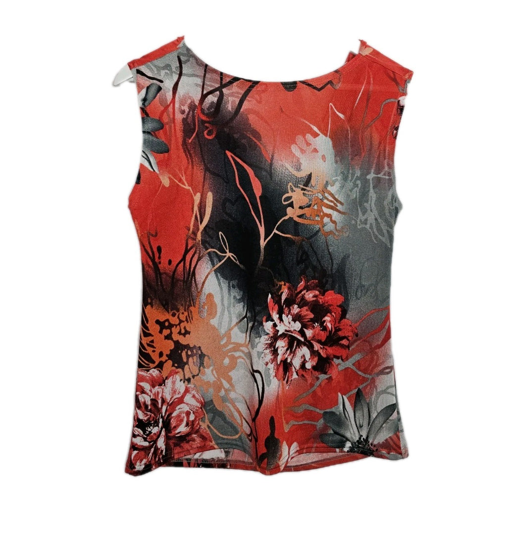 EK9672 Damen Trägershirt, rot, Gr.L1