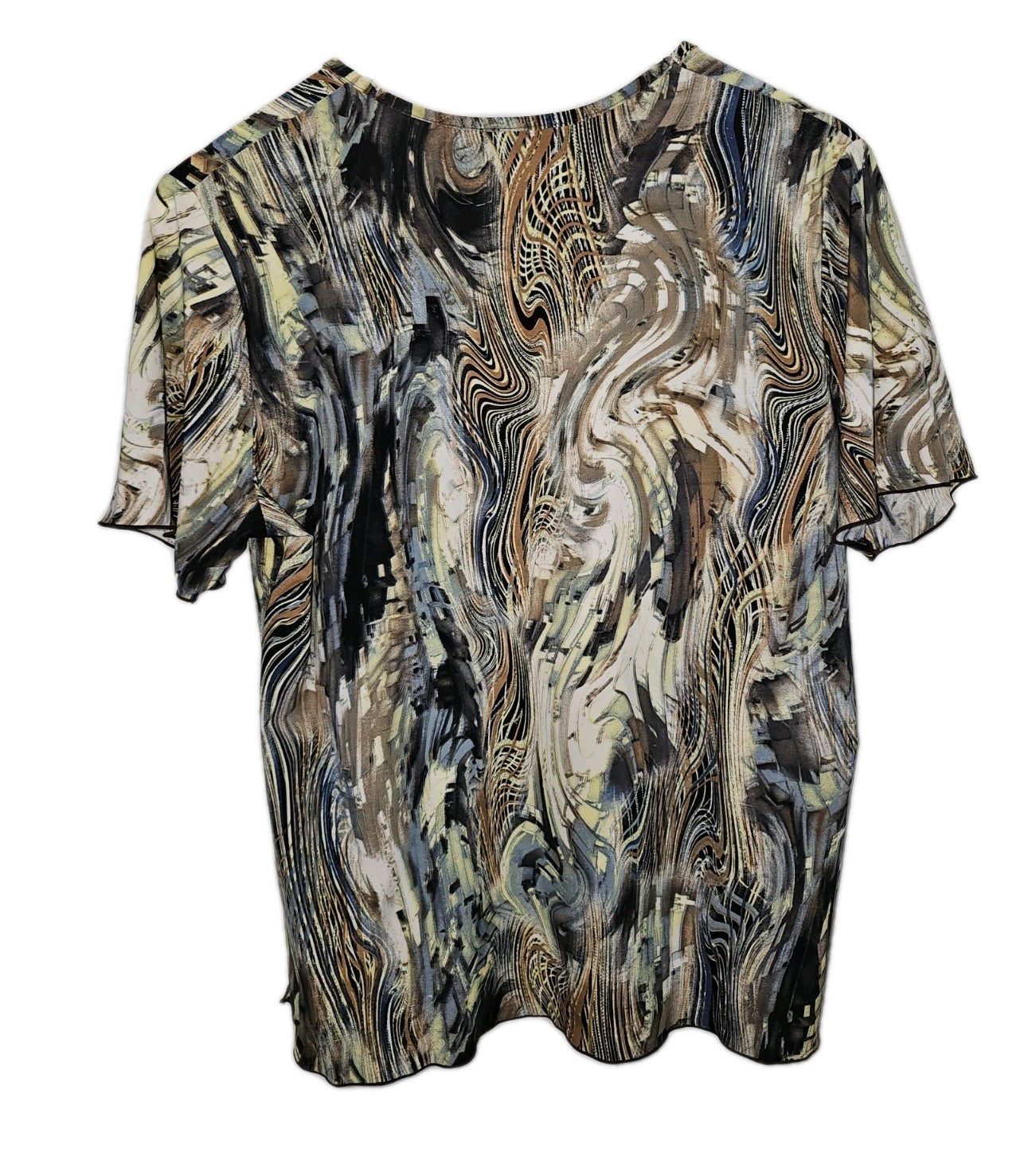 EK10285 Damen T-Shirt von Lady Fashion, braun, Gr.M2
