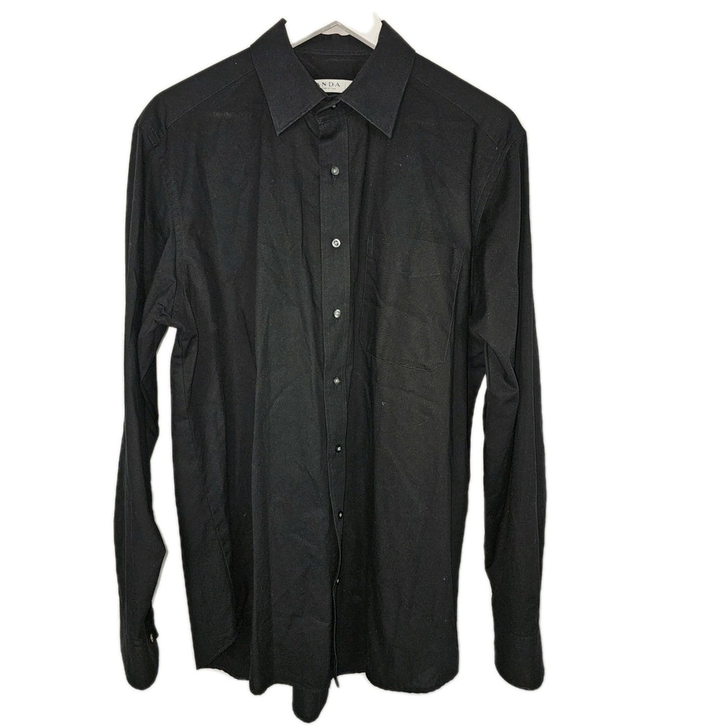 EK10959 Herren Hemd von Canda C&A, schwarz, Gr.420