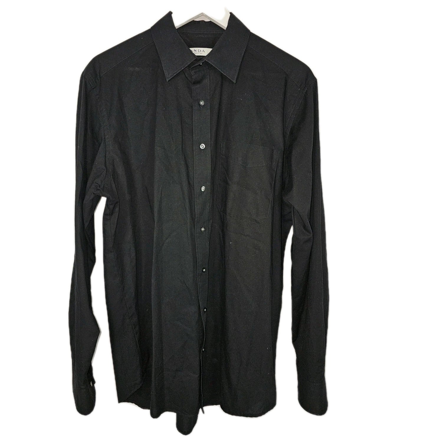 EK10959 Herren Hemd von Canda C&A, schwarz, Gr.420
