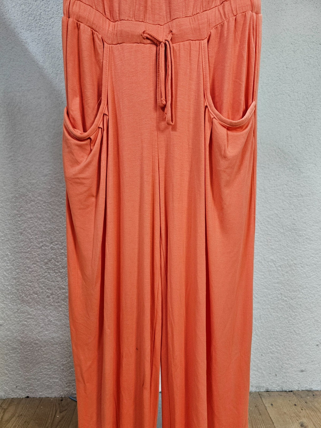 EK2585 Damen Jumpsuit von bpc, pastellorange, Gr. 32/342