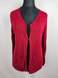 EK5467 Damen Strickjacke von Street One, rot, Gr. 440