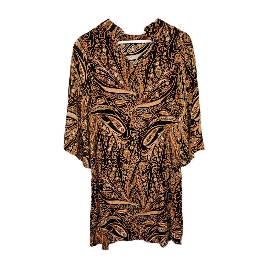 EK11288 Damen Kleid, Braun, Gr. S0