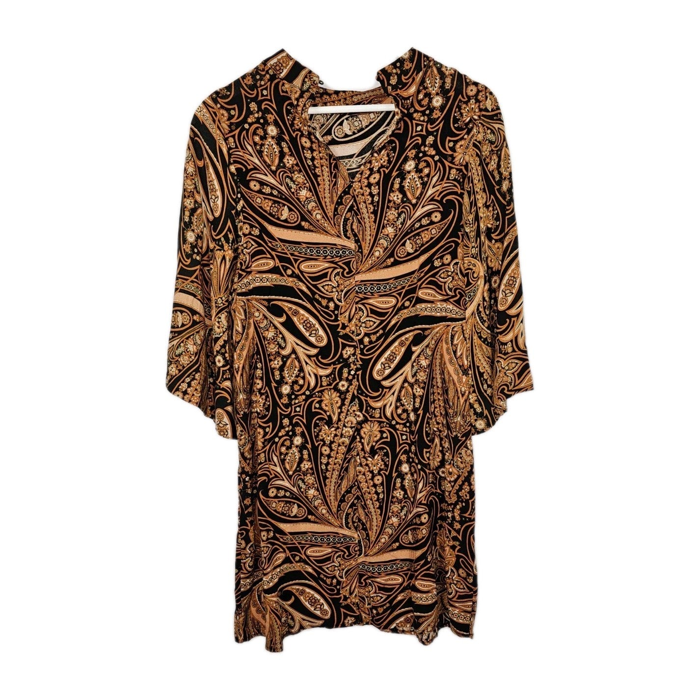 EK11288 Damen Kleid, Braun, Gr. S0