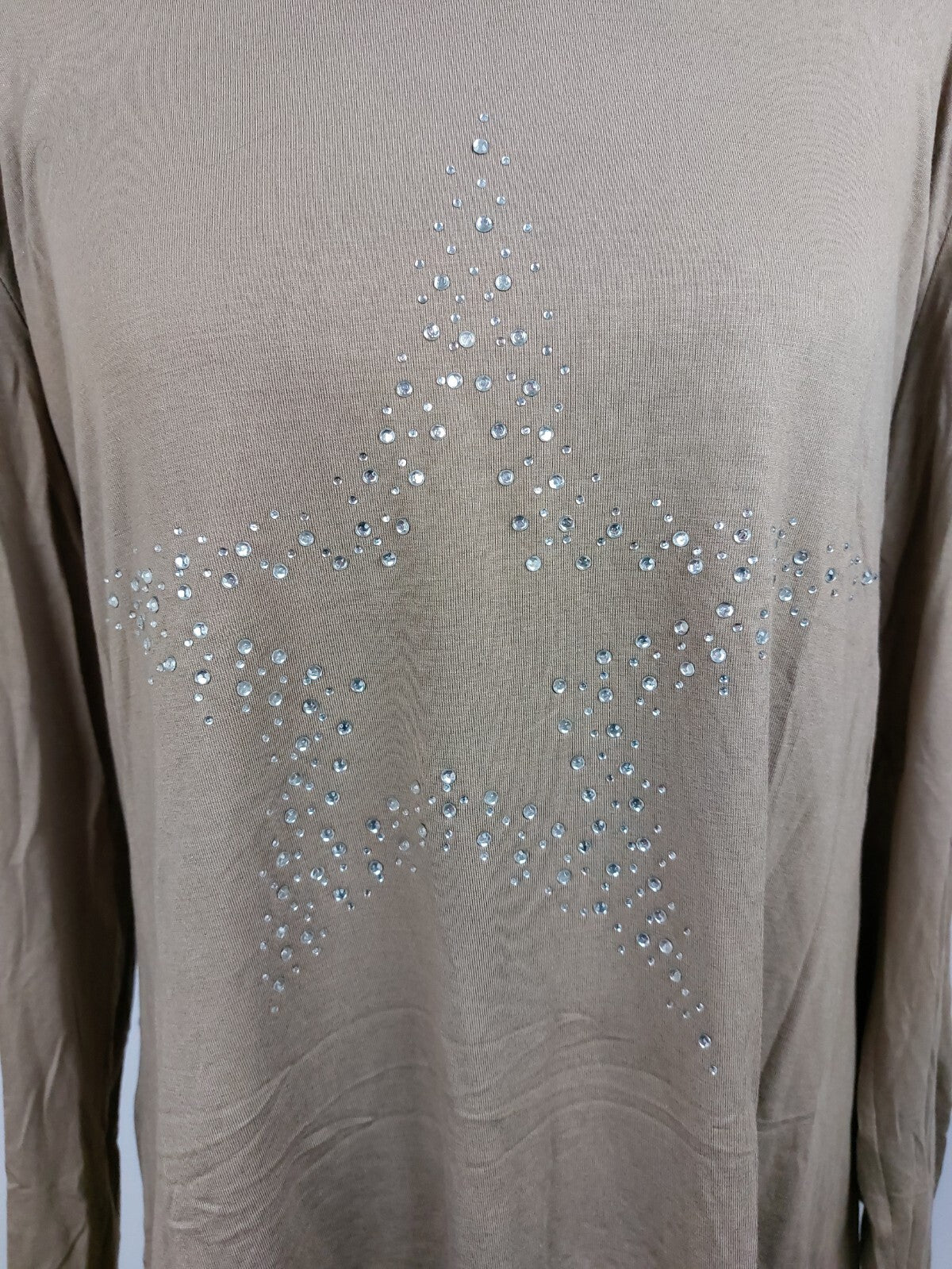 EK4619 Damen Shirt von THOM, beigebraun, Gr. L1