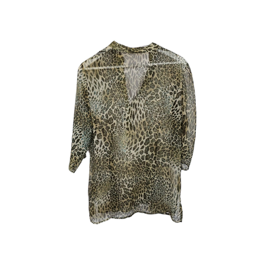 EK10747 Damen T-Shirt Gr.M Leoparden Muster1