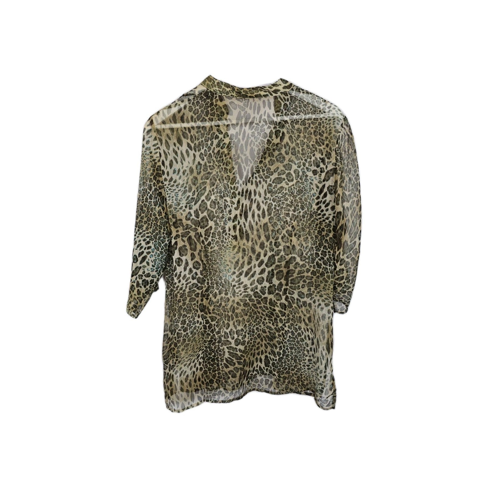 EK10747 Damen T-Shirt Gr.M Leoparden Muster1