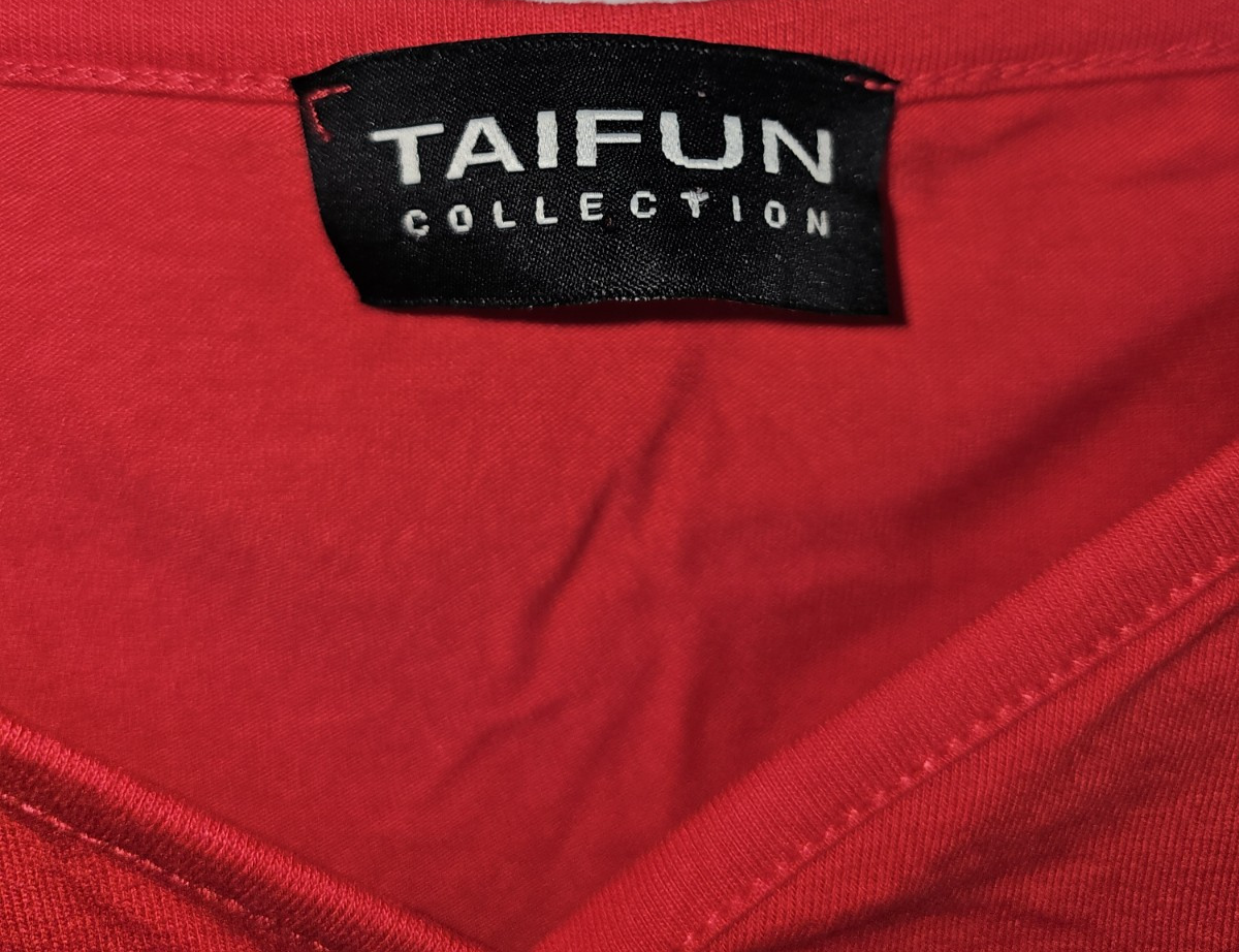 EK7307 Damem Top von Taifun, rot, Gr.401