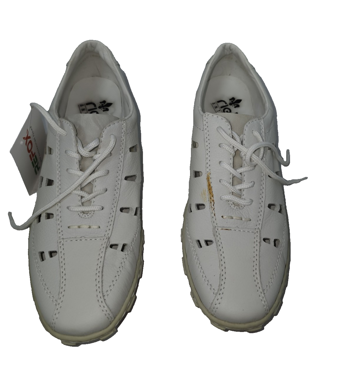 ES0733 Damen Halbschuh von Rieker, weiß, Gr.421