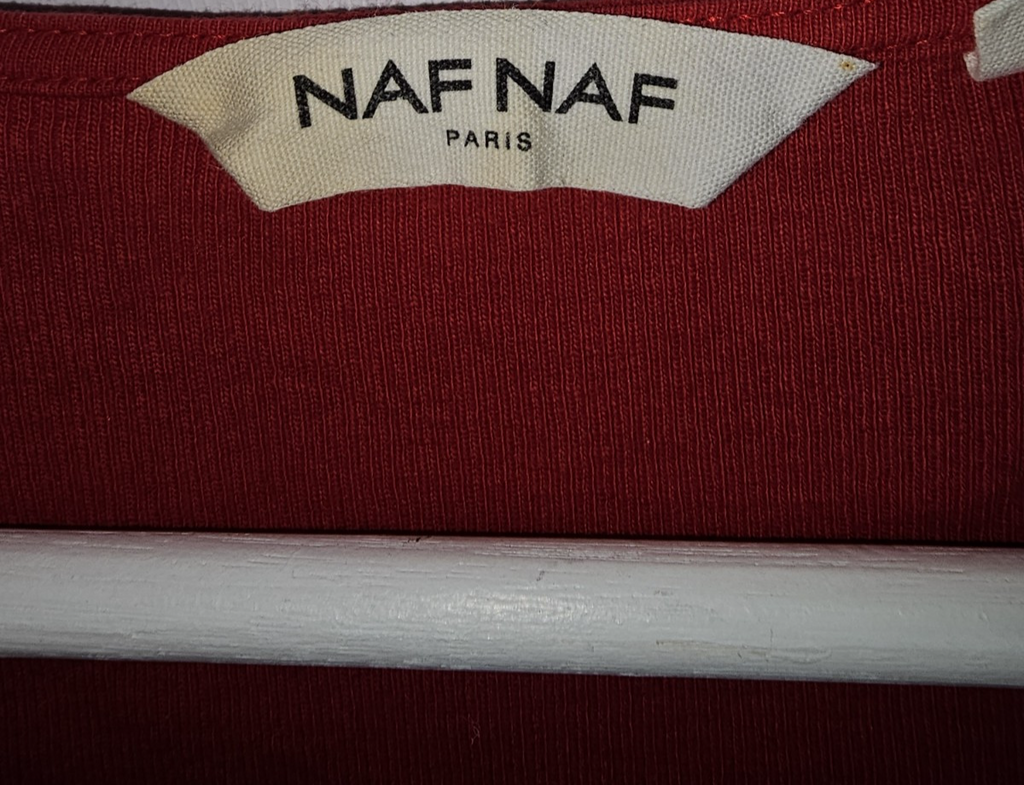 EK7310 Damen T-Shirt von Nafnaf, rot, Gr.S1