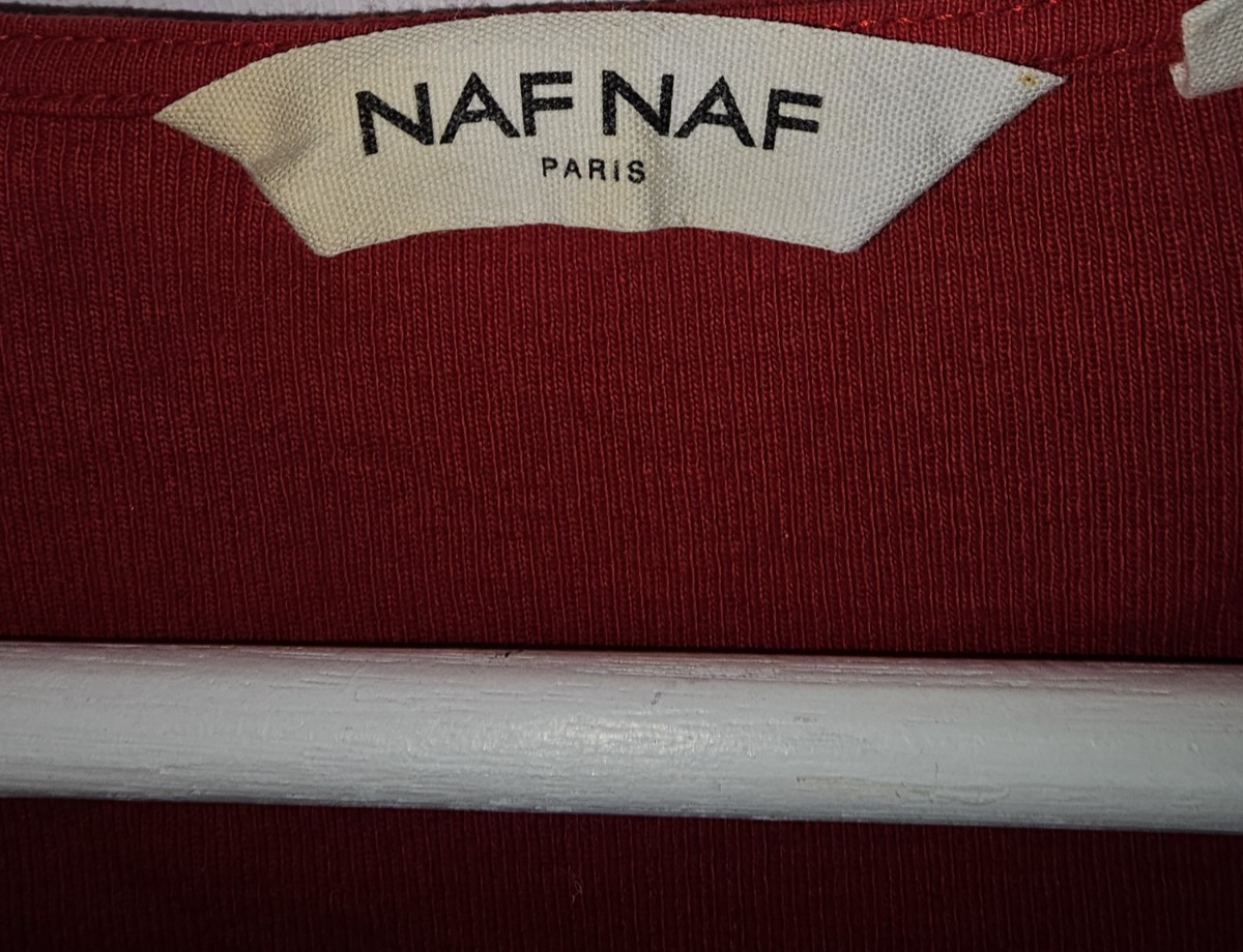 EK7310 Damen T-Shirt von Nafnaf, rot, Gr.S1