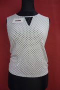 EK0488 Damen Shirt von Nümph, weiß/schwarz, Gr. L0