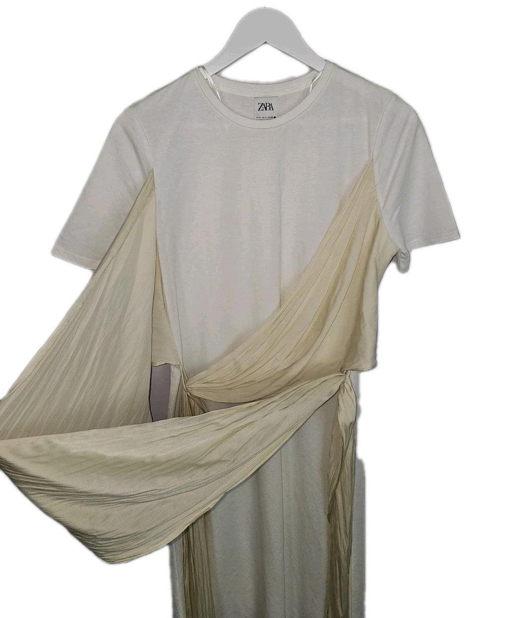 EK9586 Damen Kleid von Zara, Weiß, Gr. S2