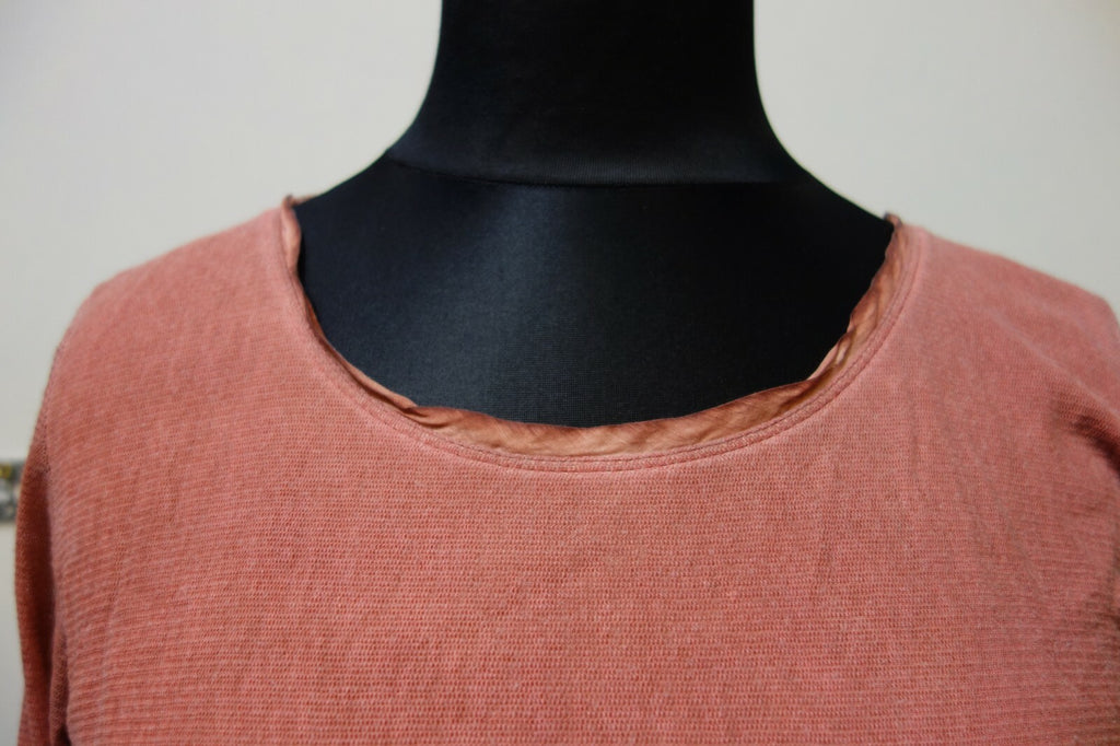 EK0072 Damen Longshirt von Via Appia, Altrosa, 402