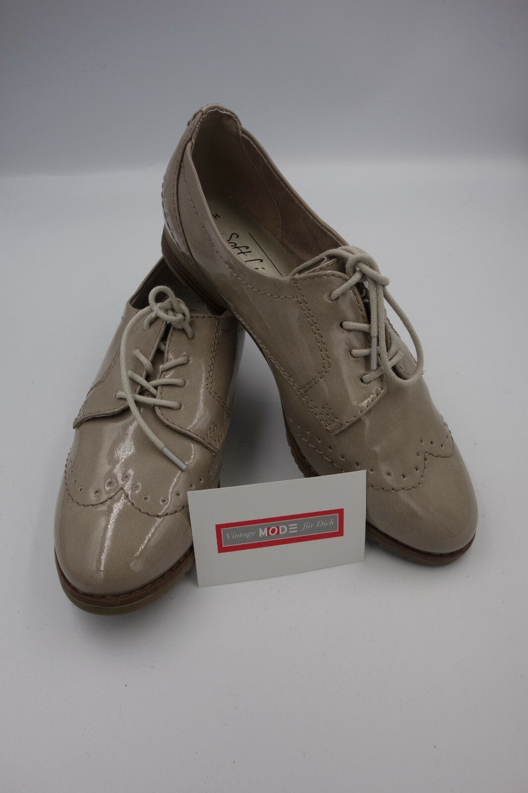 ES0382 Damen Halbschuhe von Softline, beige, 370