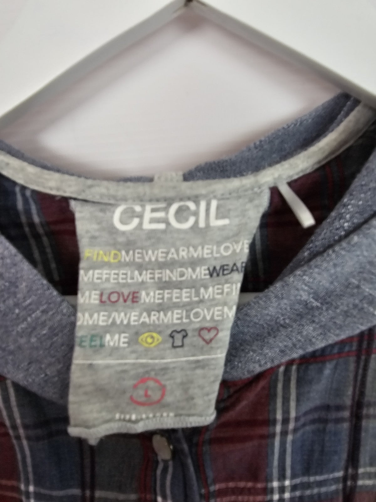 EK9241 Damen Bluse von Cecil, Rot, Gr. L2