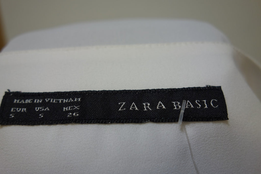 EK1680 Damen Bluse von Zara, weiß, Gr. S5