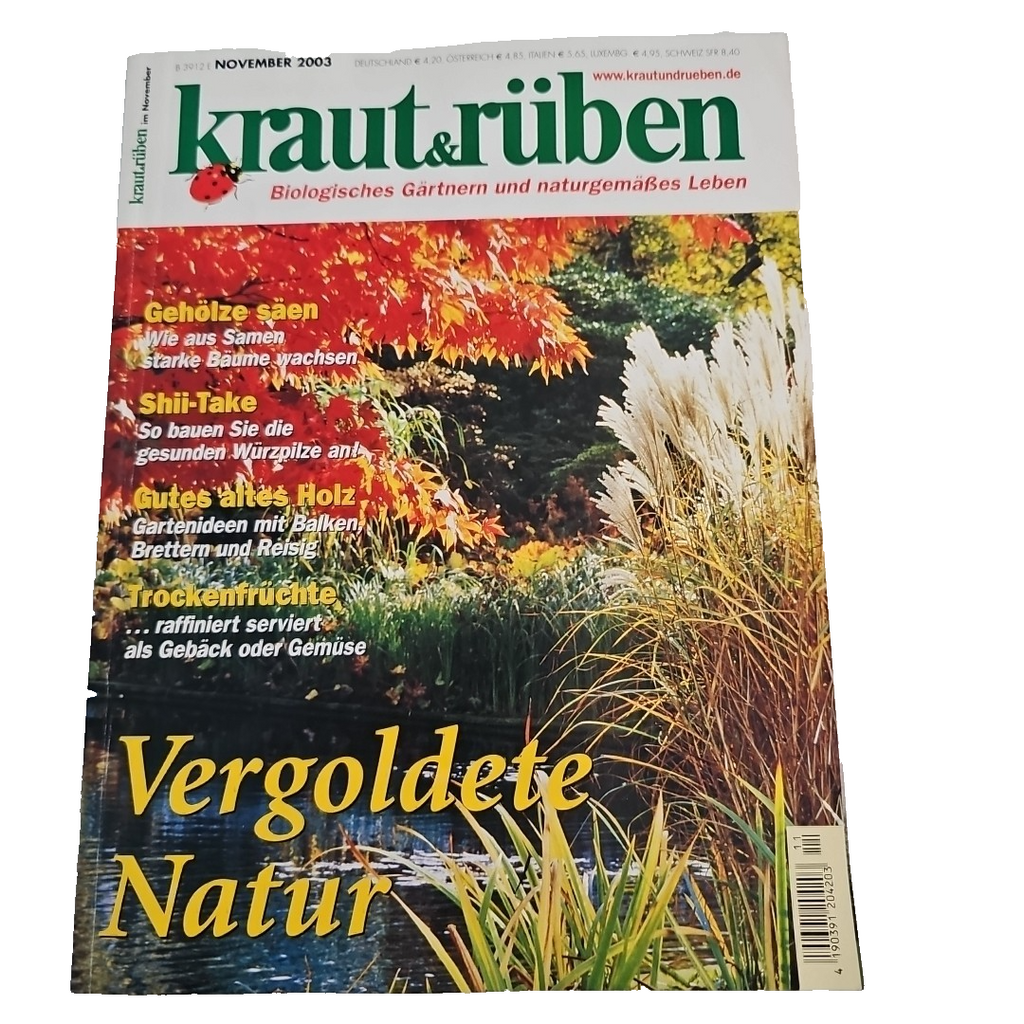 EB3572 Kraut und Rüben, 11/2003, biologisches Gärtnern und naturgemäßes Leben0