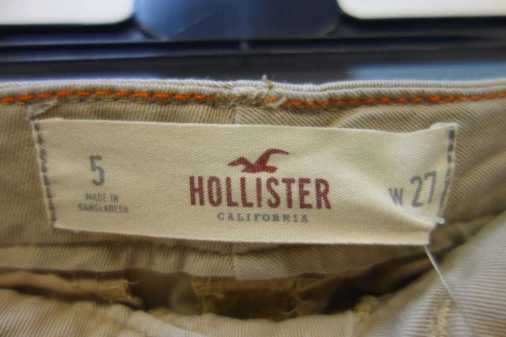 EK2854 Damen Hotpants von Hollister, beige, Gr. 272