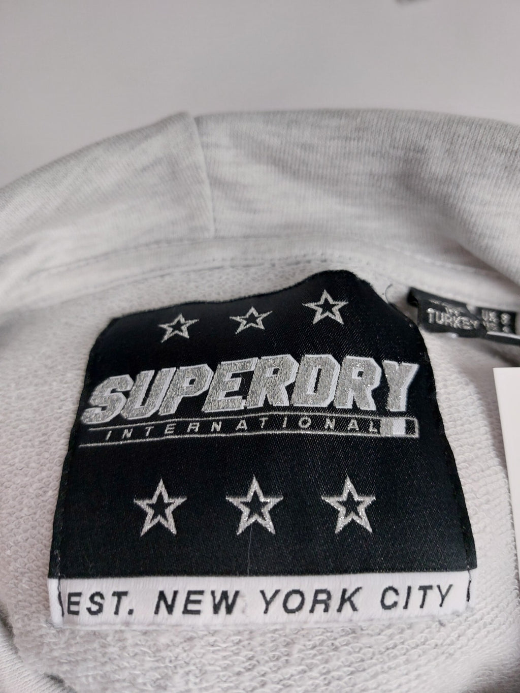 EK4802 Damen Pullover von Superdry, grau, Gr. 368
