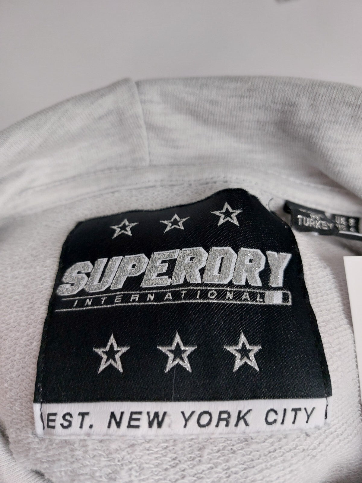 EK4802 Damen Pullover von Superdry, grau, Gr. 368