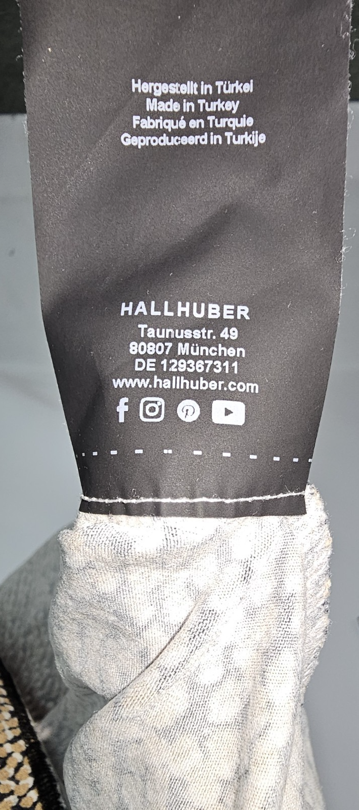 EK8196 Damen Sweatshirt von Hallhuber, Braun, Gr. S5