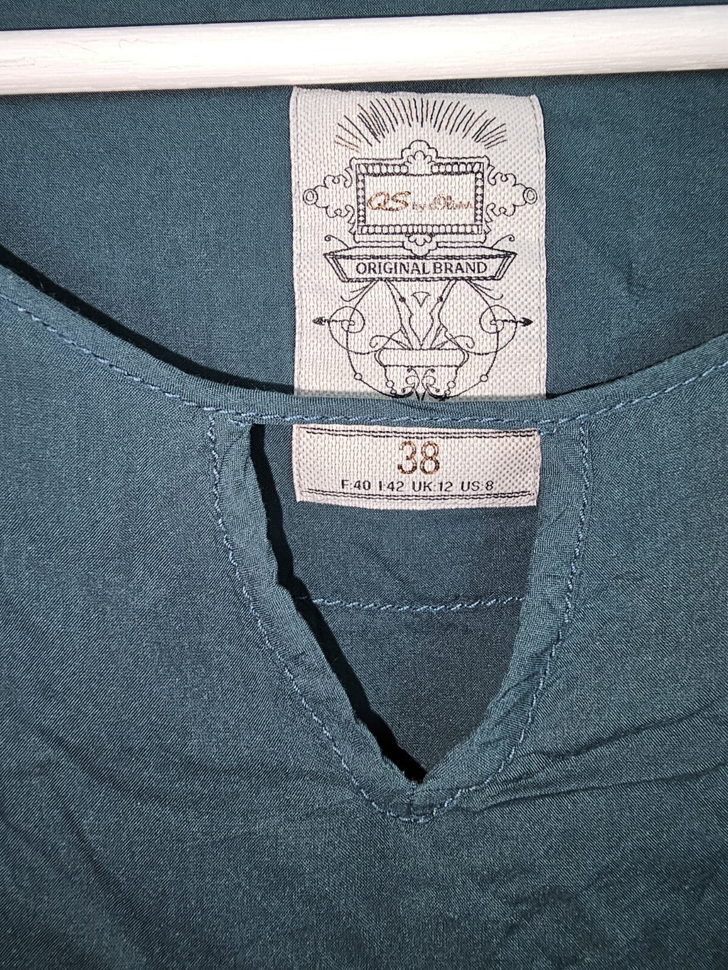 EK6842 Damen Bluse von S.Oliver, Grün, Gr.382