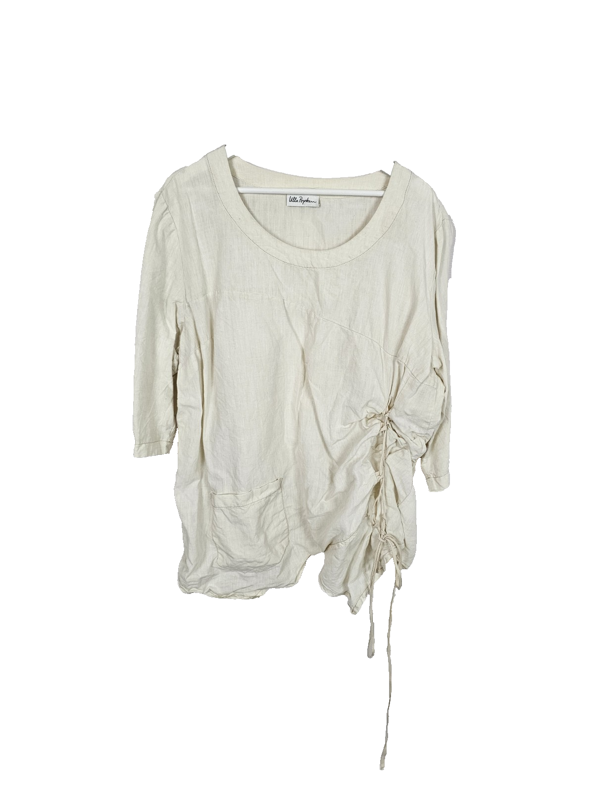 EK8423 Samen Bluse von Ulla Popken, Beige, Gr.46/480