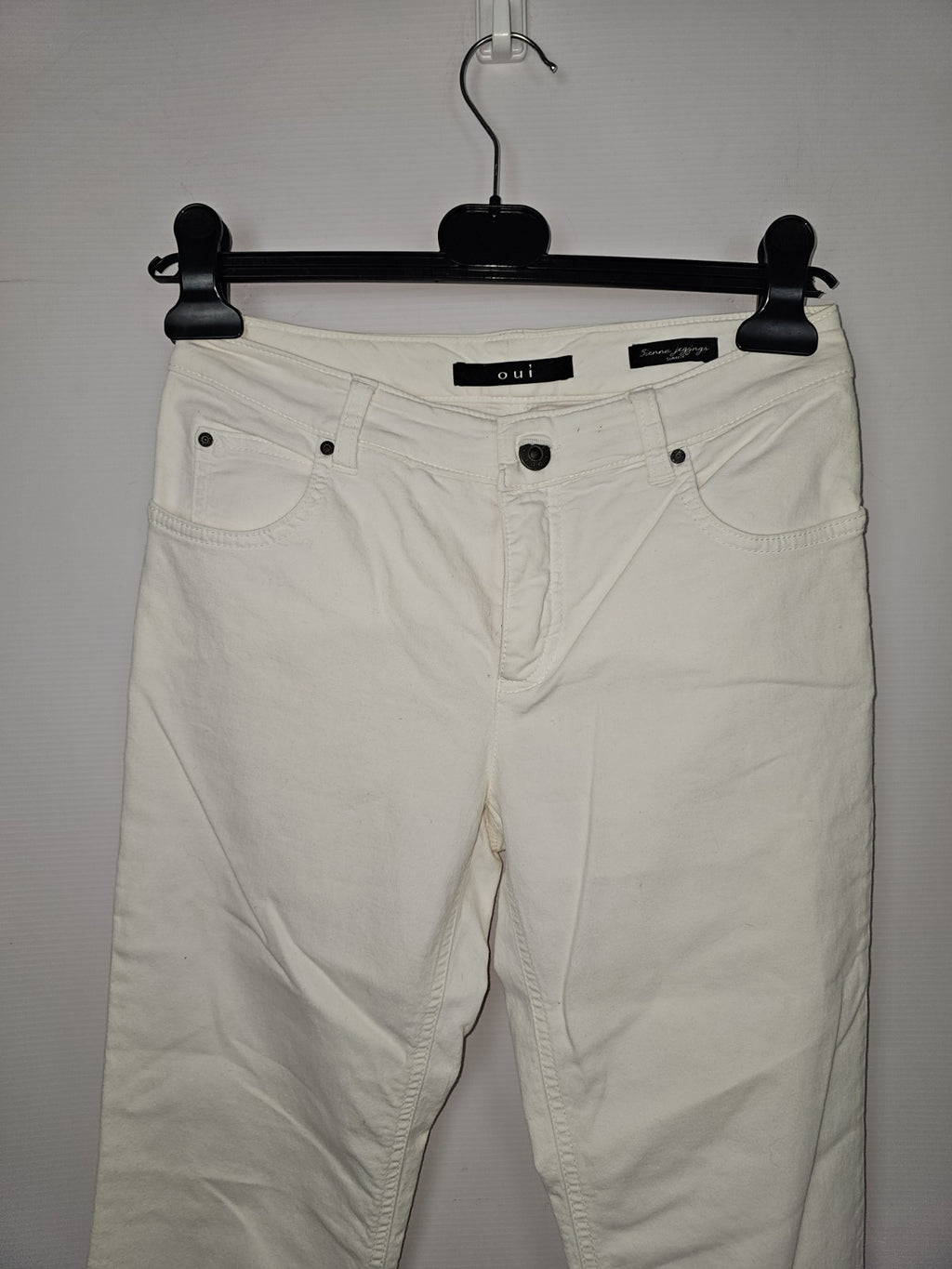 EK8577 Damen Jeans von Oui, Weiß, Gr. 361