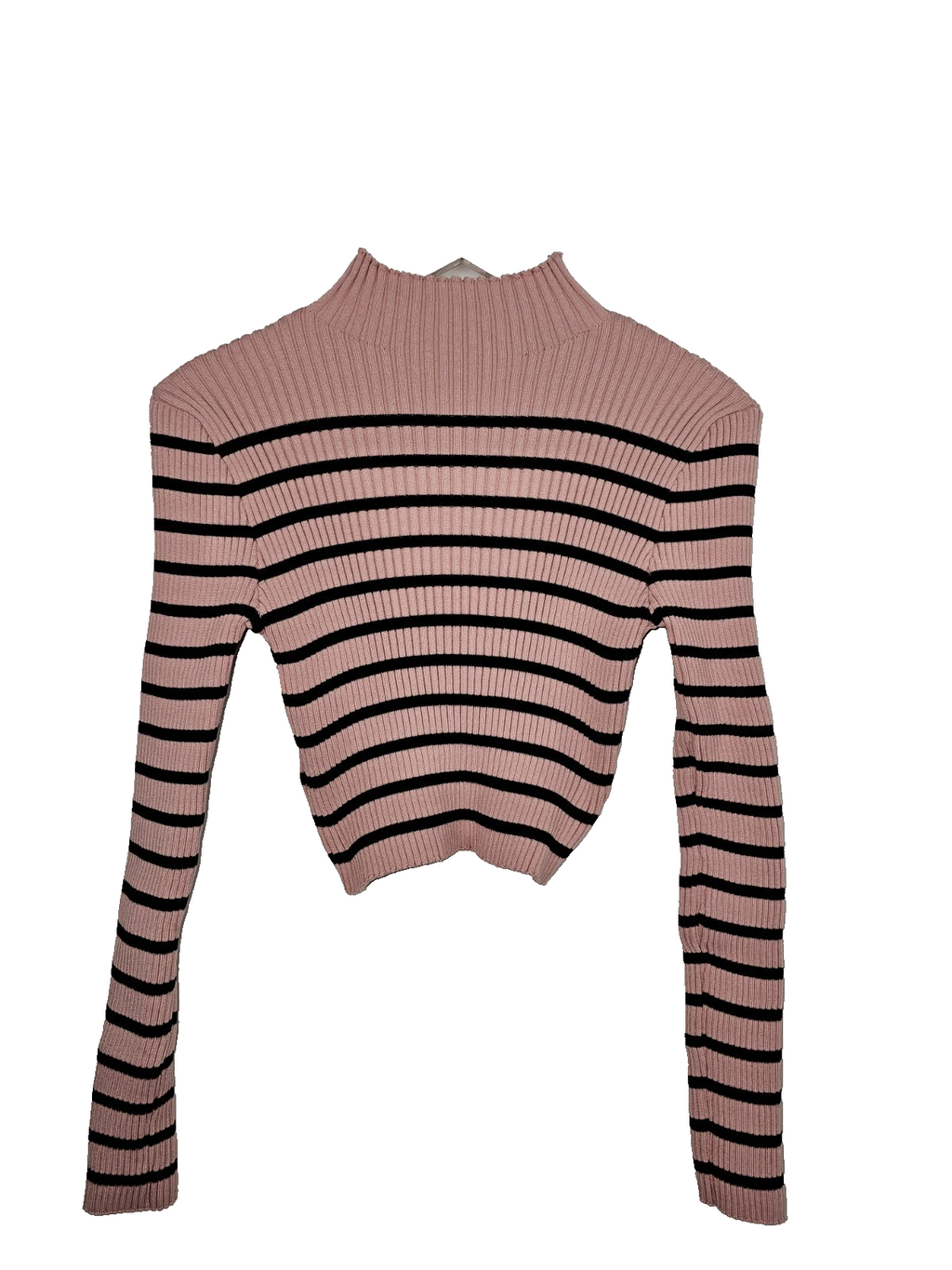 EK7787 Damen Langarmshirt von SheIn, rosa, Gr.L0