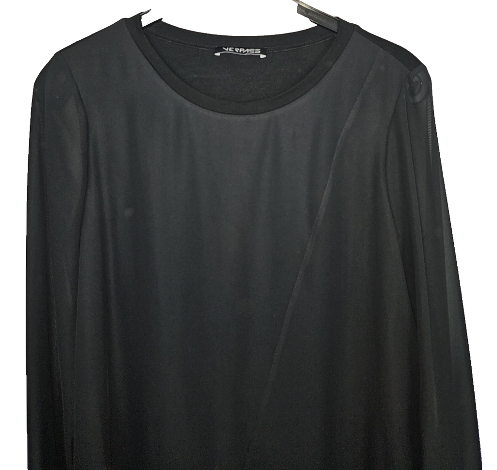 EK8494 Damen Bluse von Verpass, Schwarz, Gr.421
