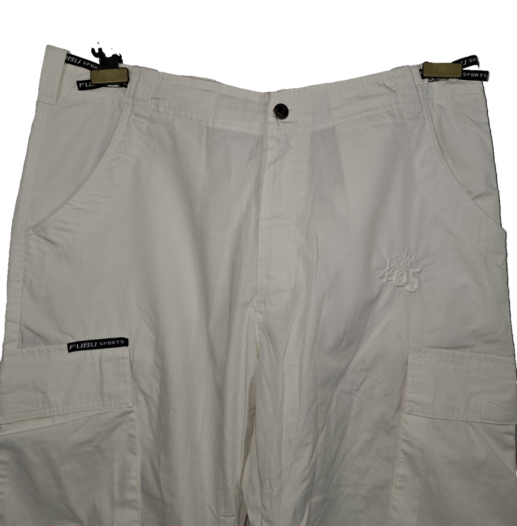 EK7816 Damen Hose von Fubu, weiß, Gr.XXL1