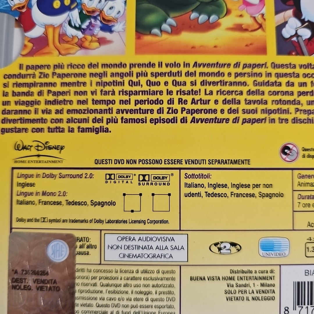 EB3228 Avventure Di Paperi - Donald Duck, 3 DVDS, Italienisch-DE als Untertitel 2