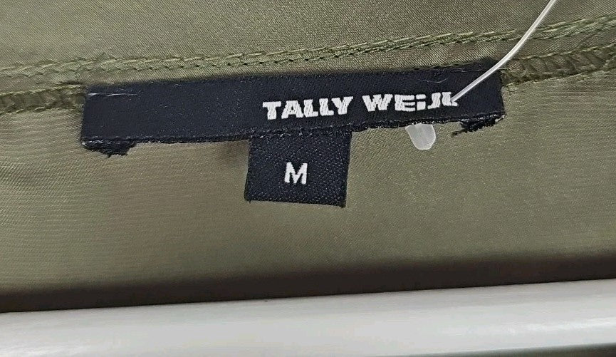 EK114 Damen T-Shirt Tally Weijl Gr.M Grün1