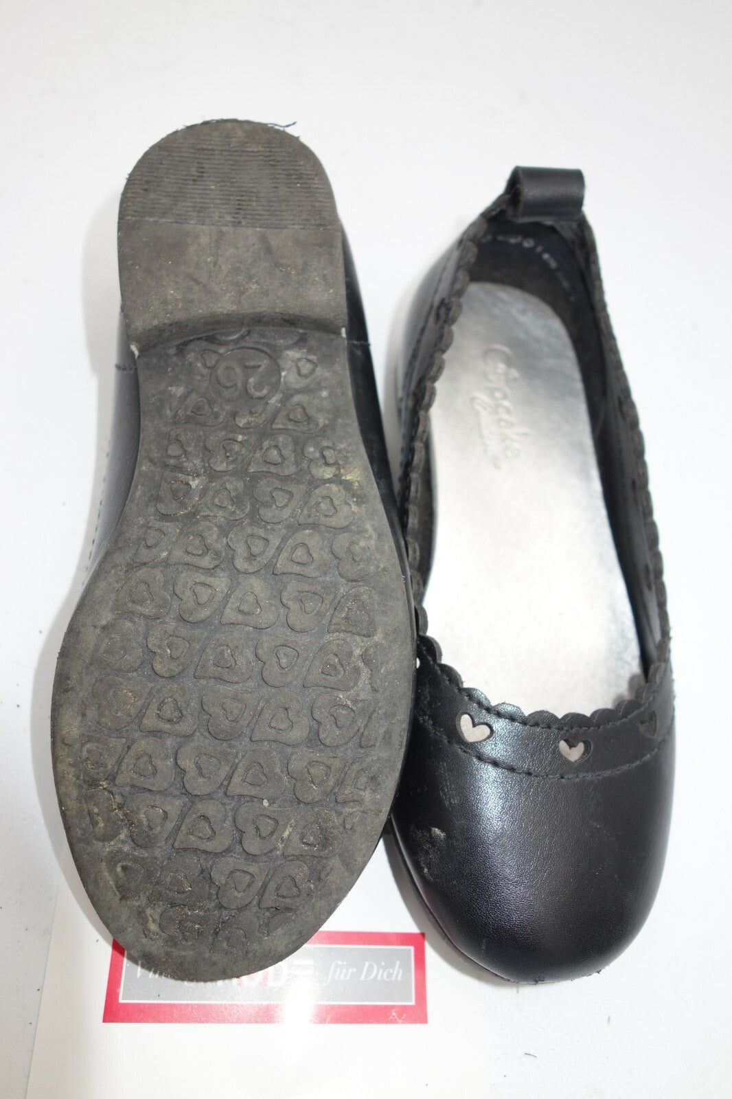 ES0091 Mädchen Ballerinas von Cupcake, schwarz, 265