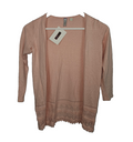 EK8247 Damen Cardigan von Friboo, Rosa, Gr. 122/1280