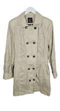 EK9172 Damen Trenchcoat von Creenstone, Beige, Gr. 440