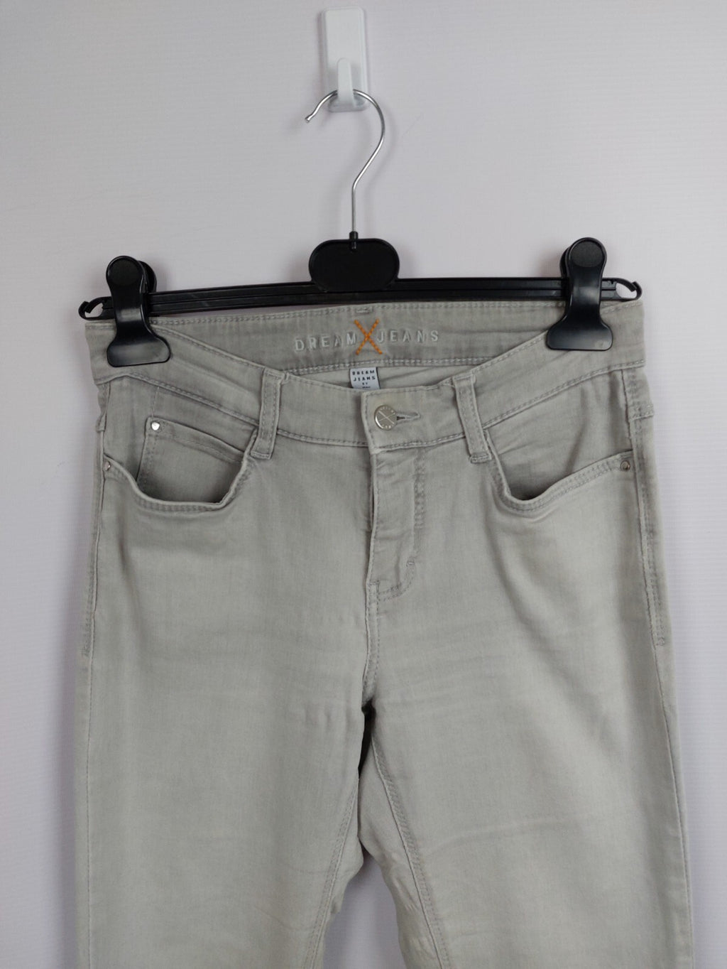 EK3702 Damen Hose von Mac Dream, hellgrau, Gr. 34/321